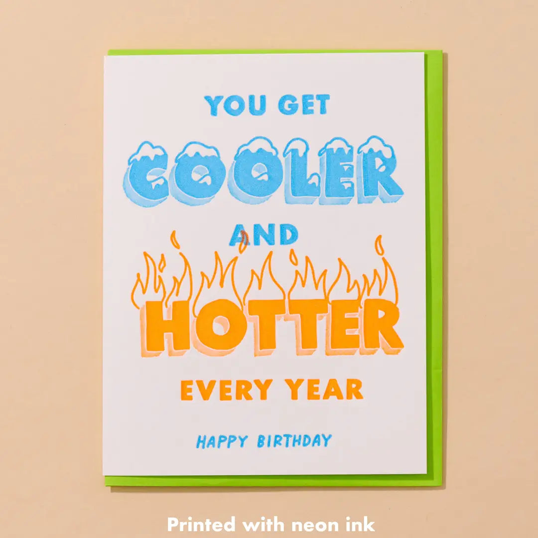 Cooler & Hotter Card