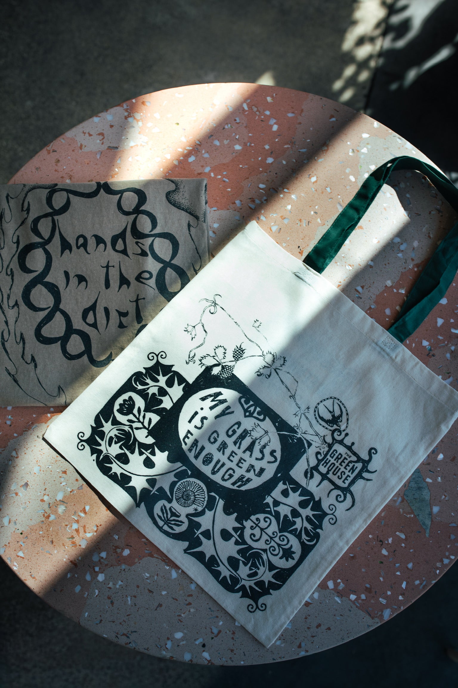 My Grass is Green Tote Bag