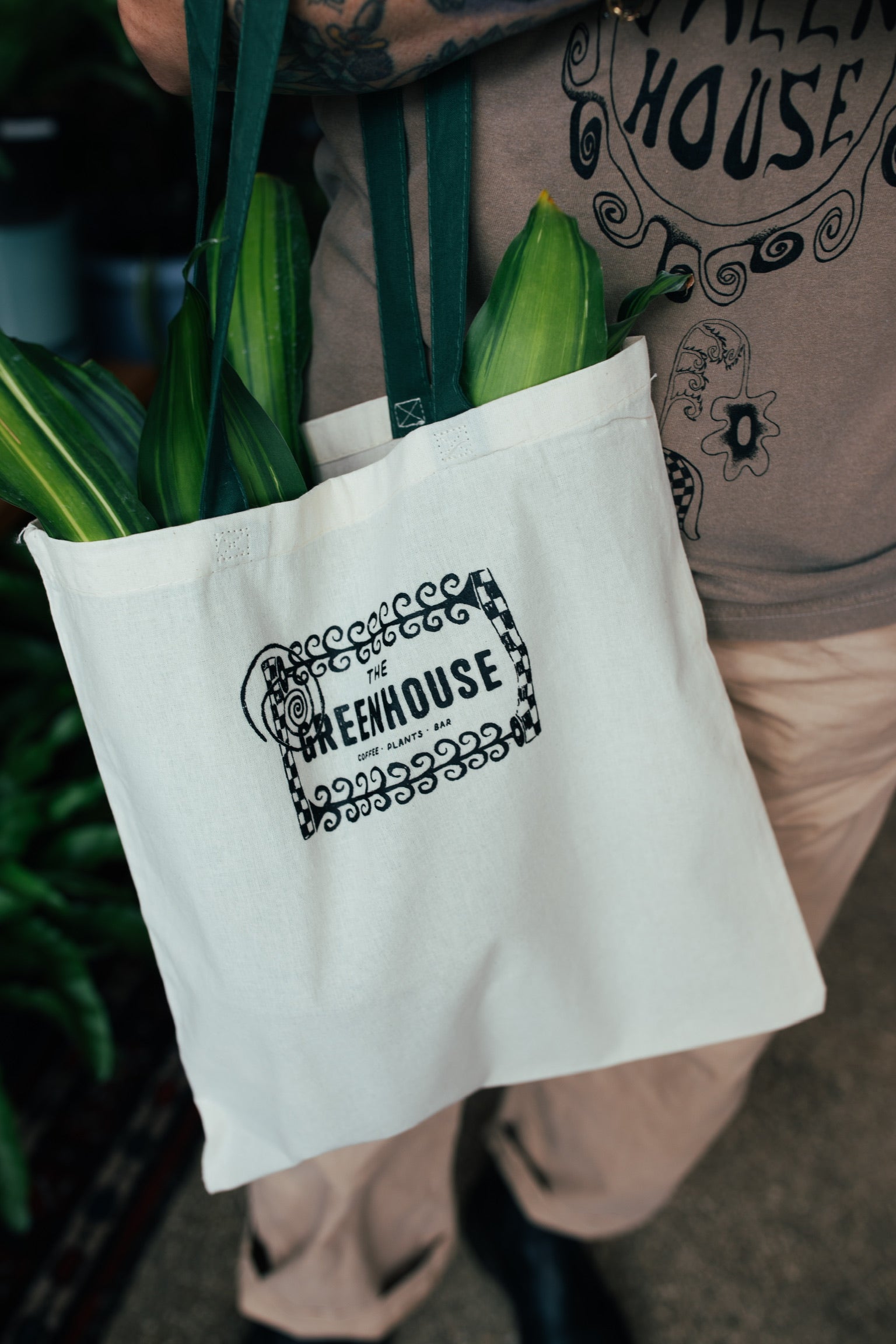 My Grass is Green Tote Bag