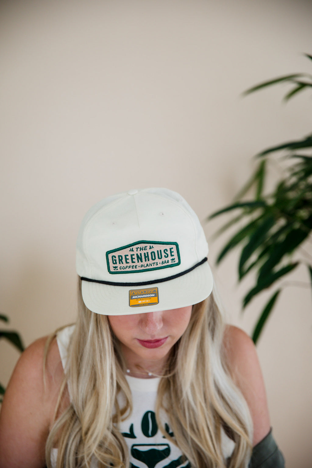 White Greenhouse Snapback