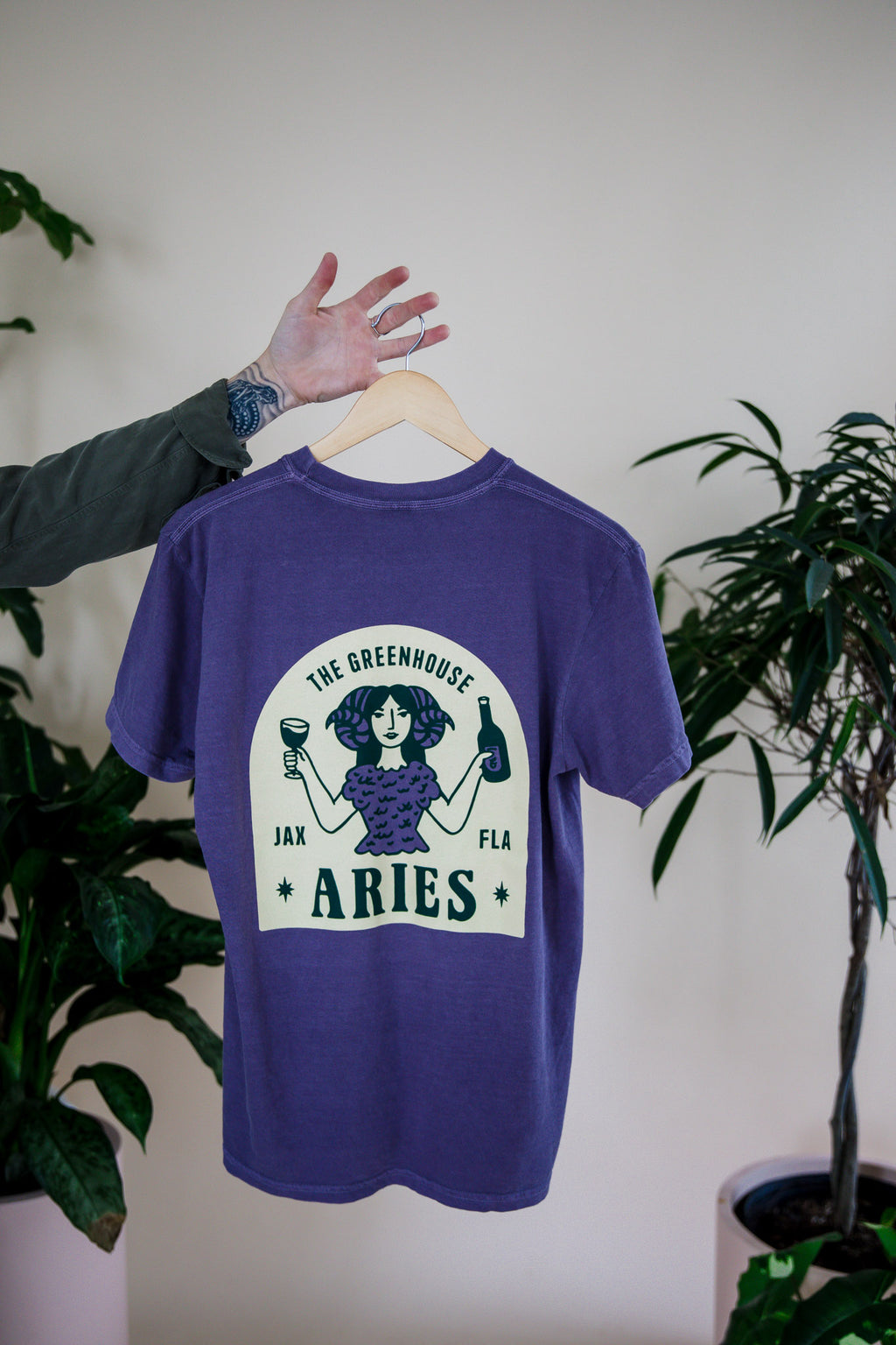 Aries Wine Club Tee