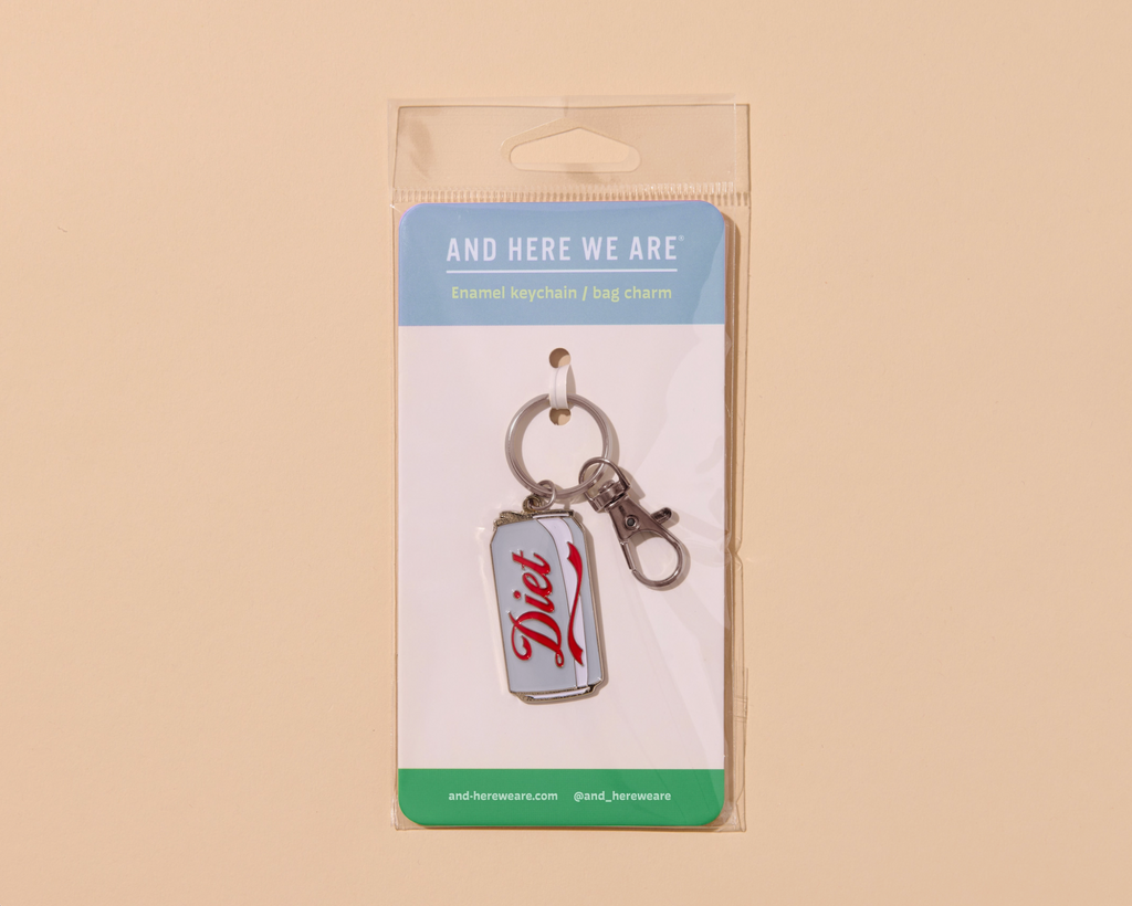 Diet Soda Keychain