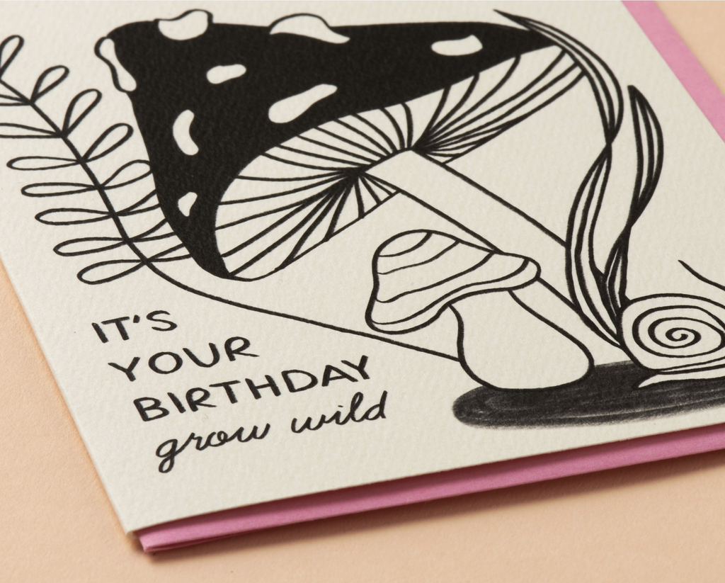 Grow Wild Birthday Card