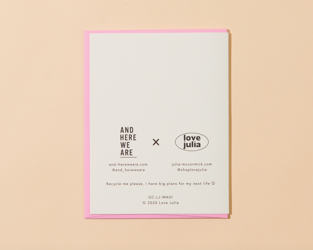 Grow Wild Birthday Card