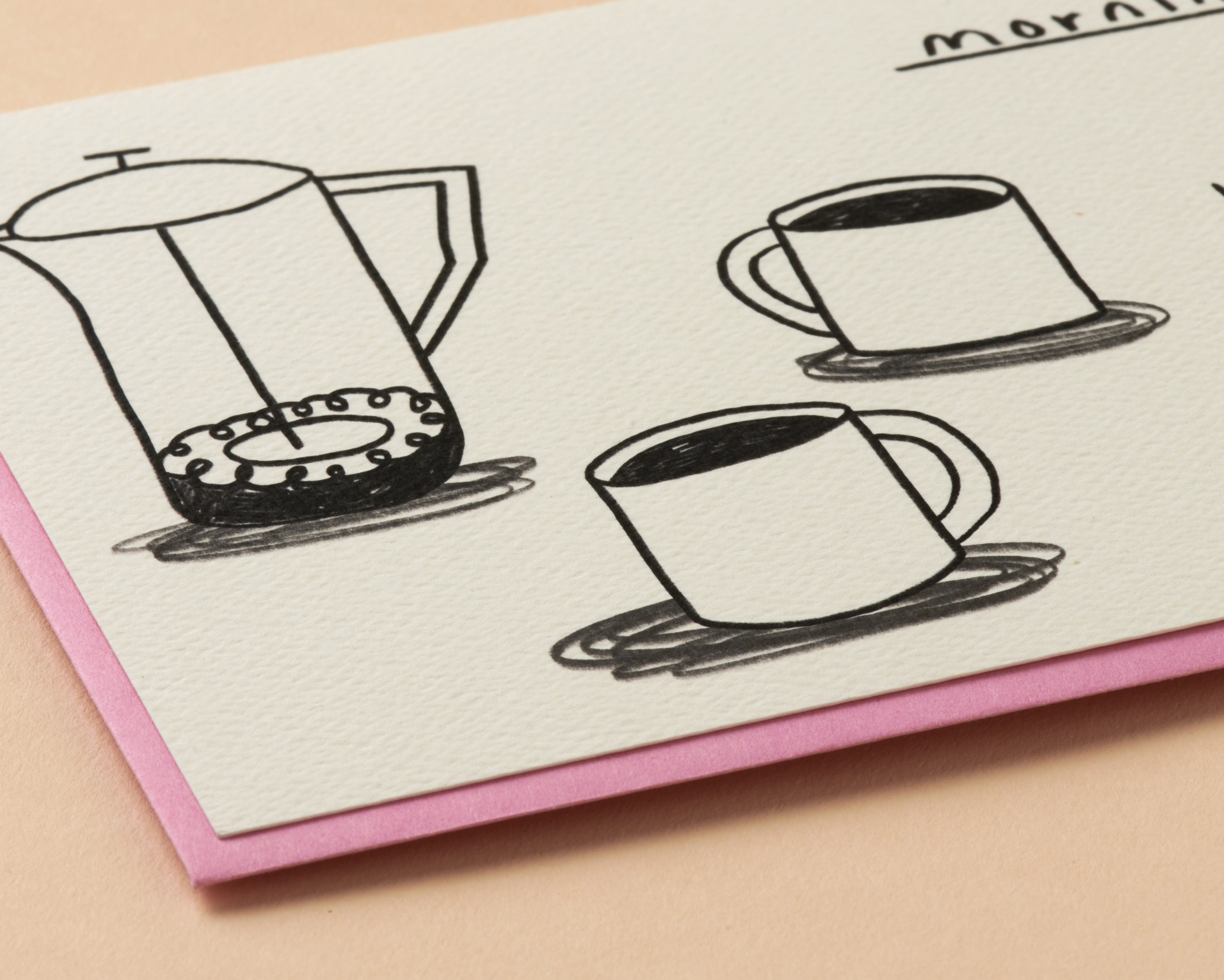 Mornings Are Better With You Card