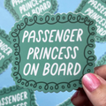 Passenger Princess Sticker