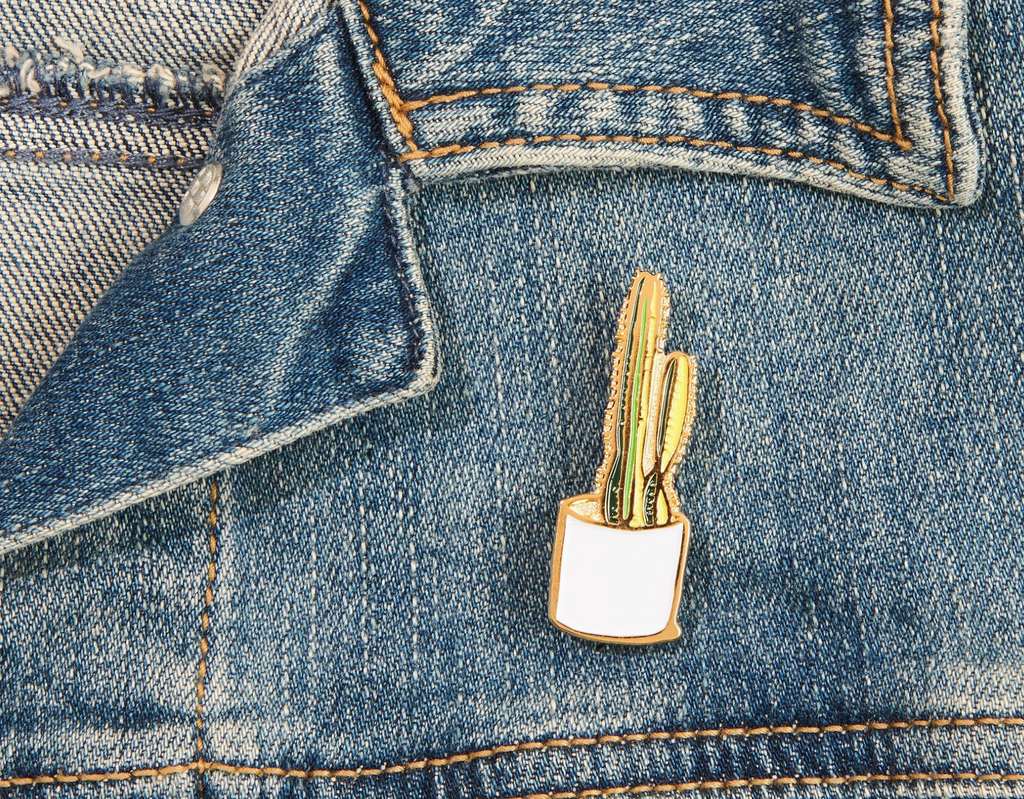 Cacti Enamel Pin