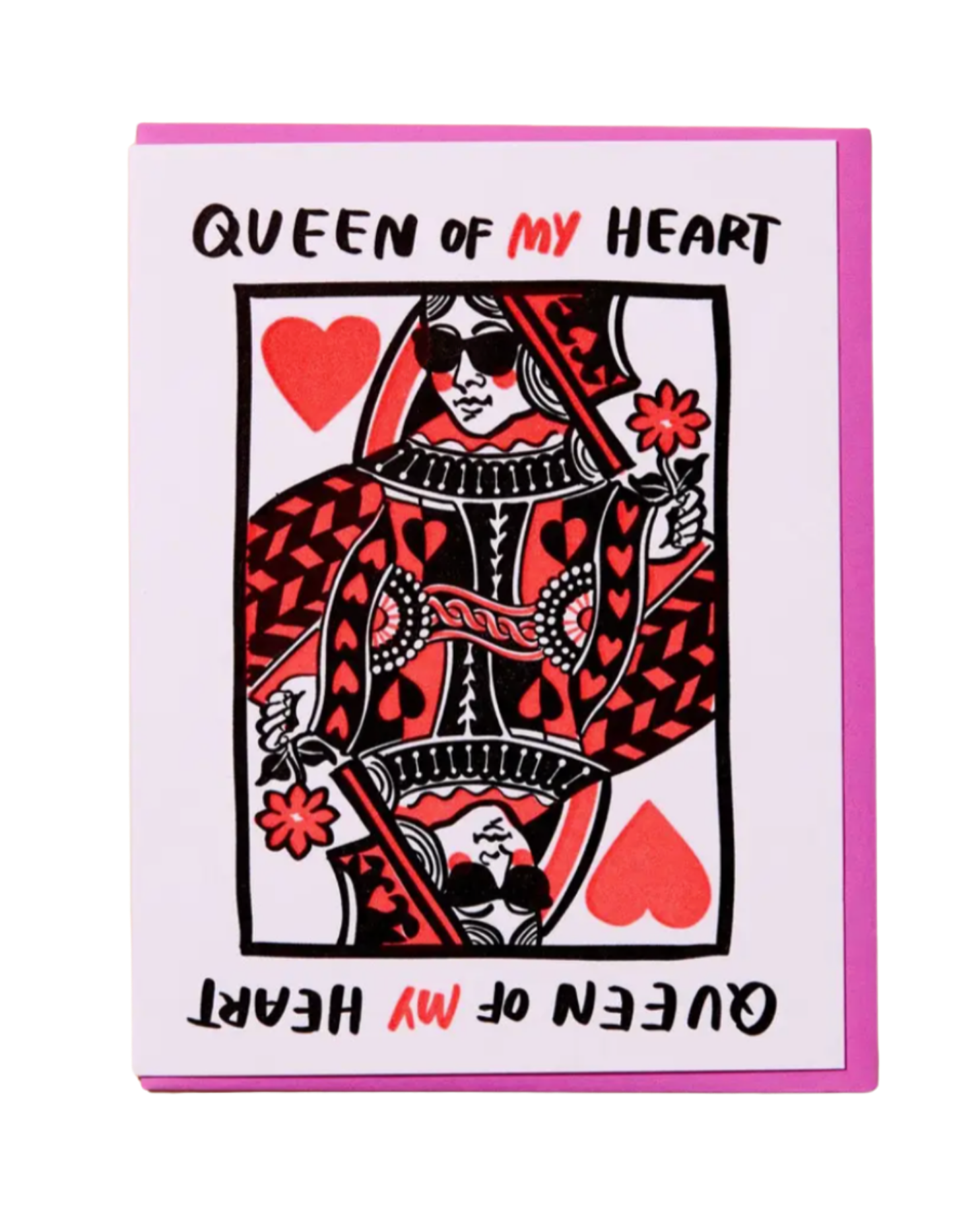 Queen of My Heart Card